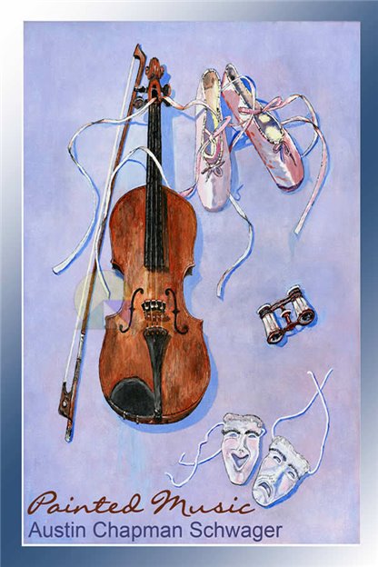 Painted Music - Book Cover